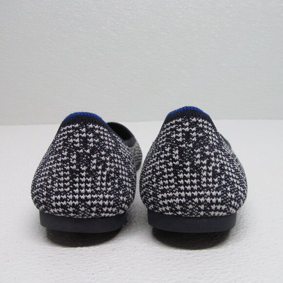 Rothy’s The Point Black White Houndstooth Flats Pointed Toe size 9 - Picture 8 of 9